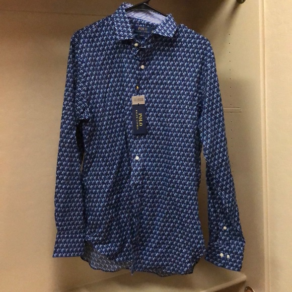 Polo Ralph Lauren Other - Polo Ralph Lauren Sail Boat Dress Shirt